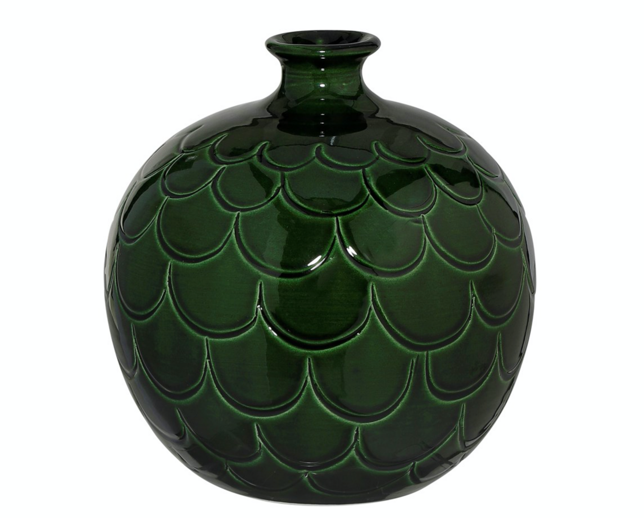 Misty Green Glazed Vase