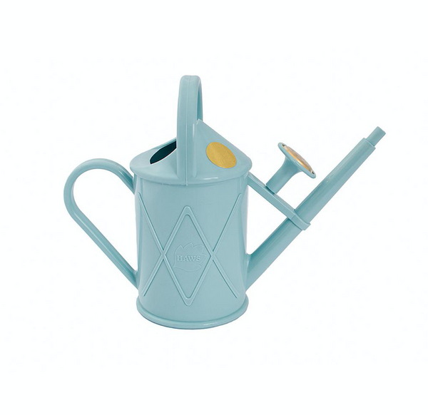 1 Lt Plastic Heritage Watering Can - Duck Egg Blue
