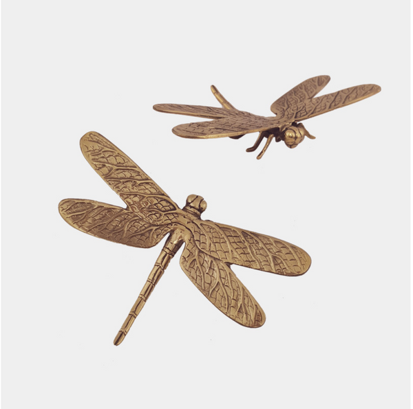 Brass dragonfly