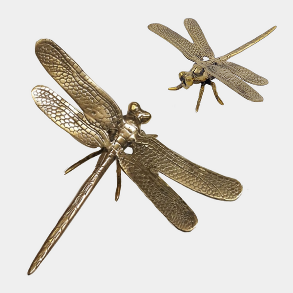 Brass dragonfly