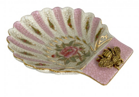Shell Dish with bee