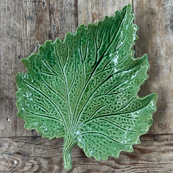 Leaf Platter - green